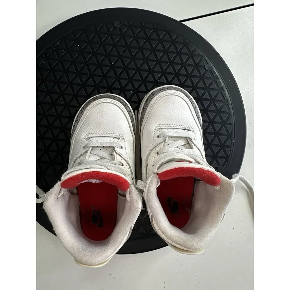 Air Jordan 3 Retro White Cement Reimagined TD Shoe Size 7c DM0968-100
